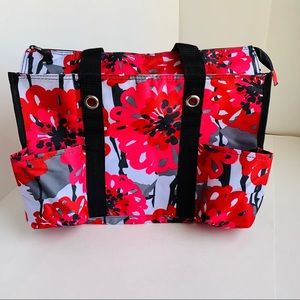 NWOT Zip-Top Organizing Utility Tote Bag